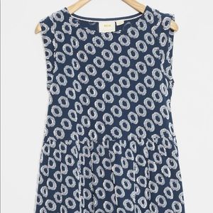 Anthropologie Lisanne Textured Tunic Dress